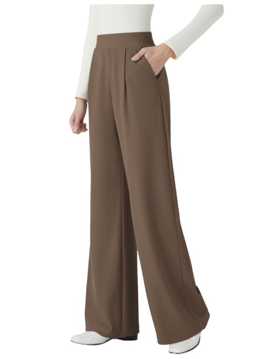 HALARA Pants - Halara Flex™ High Waisted Body Sculpt Waist-Slimming Pocket Wide Leg Pants NWT